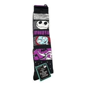 Disney Tim Burtons The Nightmare Before Christmas Knee High Socks 2 Pack Black